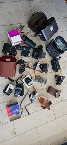 Sammlung alter kameras - kameras, sowie