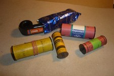 Konvolut alte Rollfilme -