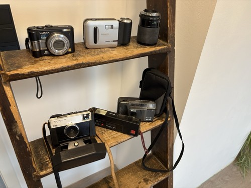 Vintage kamera konvolut - vintage, kamera-konvolut