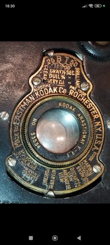 Vintage folding kamera - folding, eastman