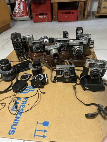 Alte fotoapparate kameras - /,
