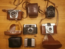 5 alte Kameras 30er bis 60er