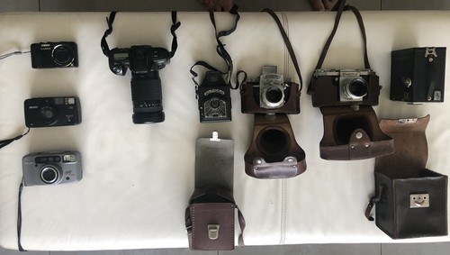 Fotoapparate sammlung - fotoapparate,
