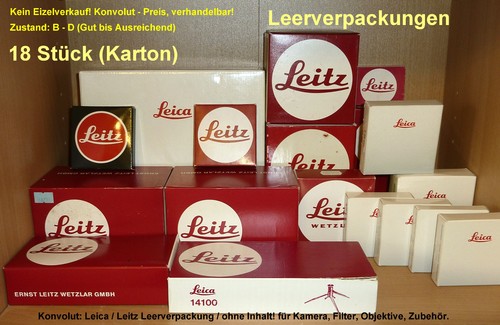 Leica leitz konvolut - leica, /