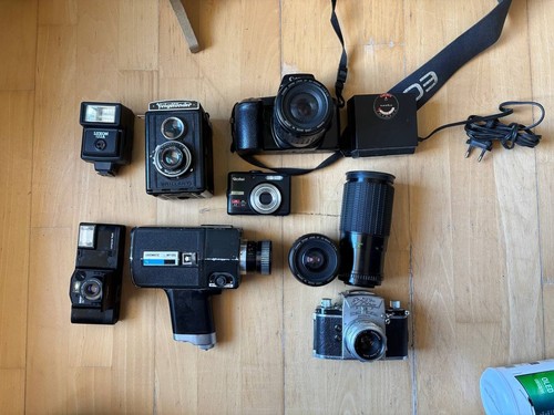 Foto und videokameras - und,