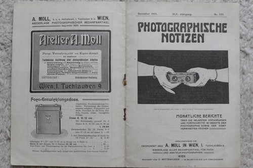 Moll photographische notizen - moll,,