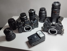 2 Kameras, 6 Objektive +