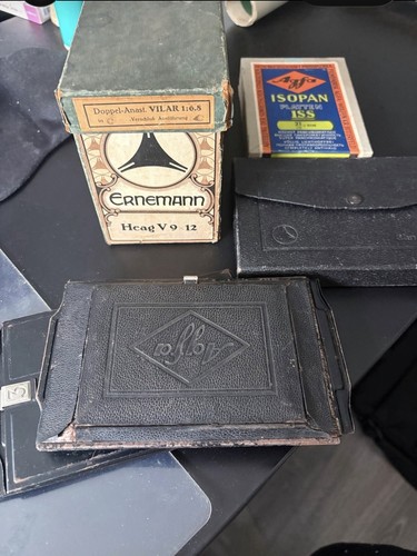 Alte fotoplatteb inkl box - fotoplatteb,