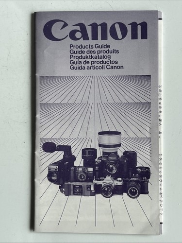 Canon produktkatalog - canon,